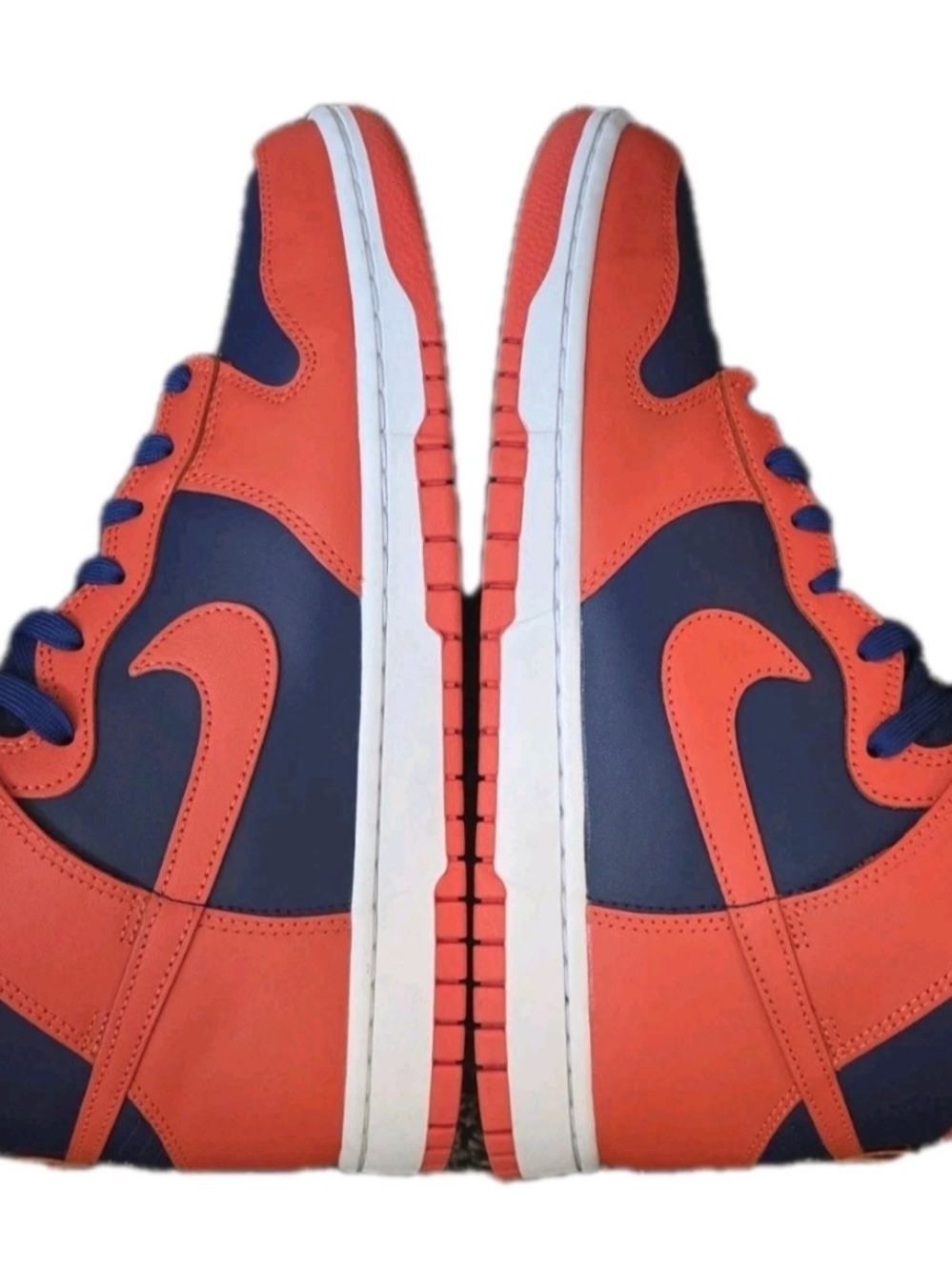 Nike Dunk High New York Knicks Orange/Royal Blue Men Size 10.5 DD1399-800 - Picture 9 of 16